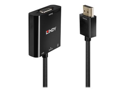 Konverter LINDY HDMI na VGA i Audio 38285-3