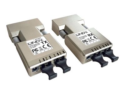 DVI-D Extender LINDY 38301, 500m Fibre Optic Single Link-1