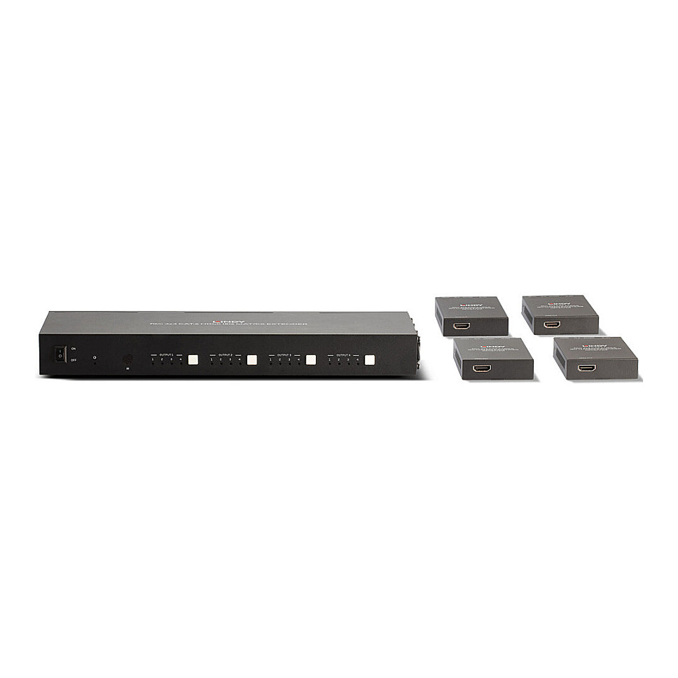 HDMI Matrix Extender LINDY 38328, 4x4, 4K@60Hz, 70m, PoC & Audio-7