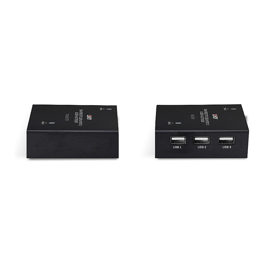 KVM Extender LINDY 300m Fibre Optic DisplayPort 1.2 & USB (4K@60Hz, optički, prijemnik i odašiljač)-7
