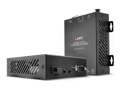 KVM Extender LINDY 39392 (300m, optički, HDMI 18G, 4K@60Hz, USB)-5