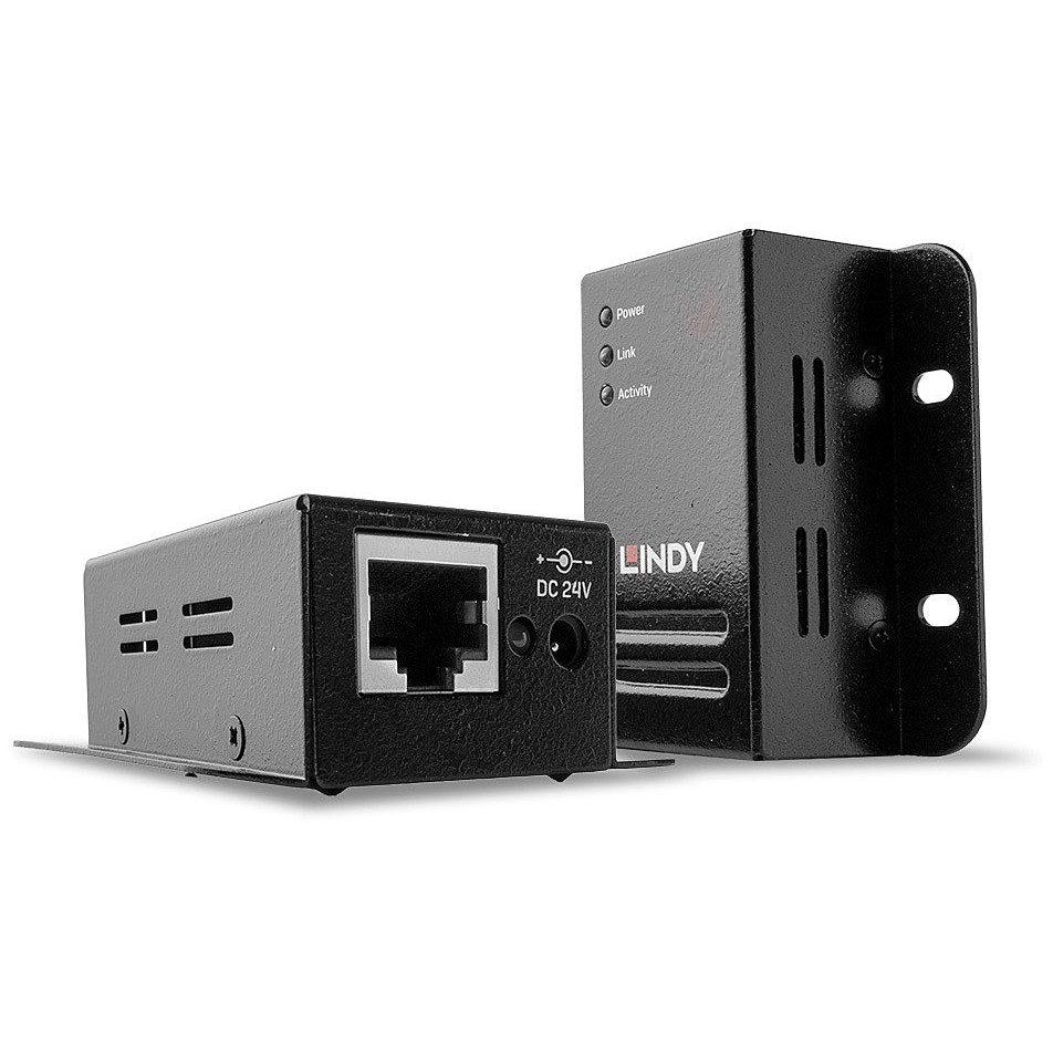 USB produžni kabel LINDY USB 2.0 Cat.5 Extender With Power Over (USB extender, USB 2.0)-5