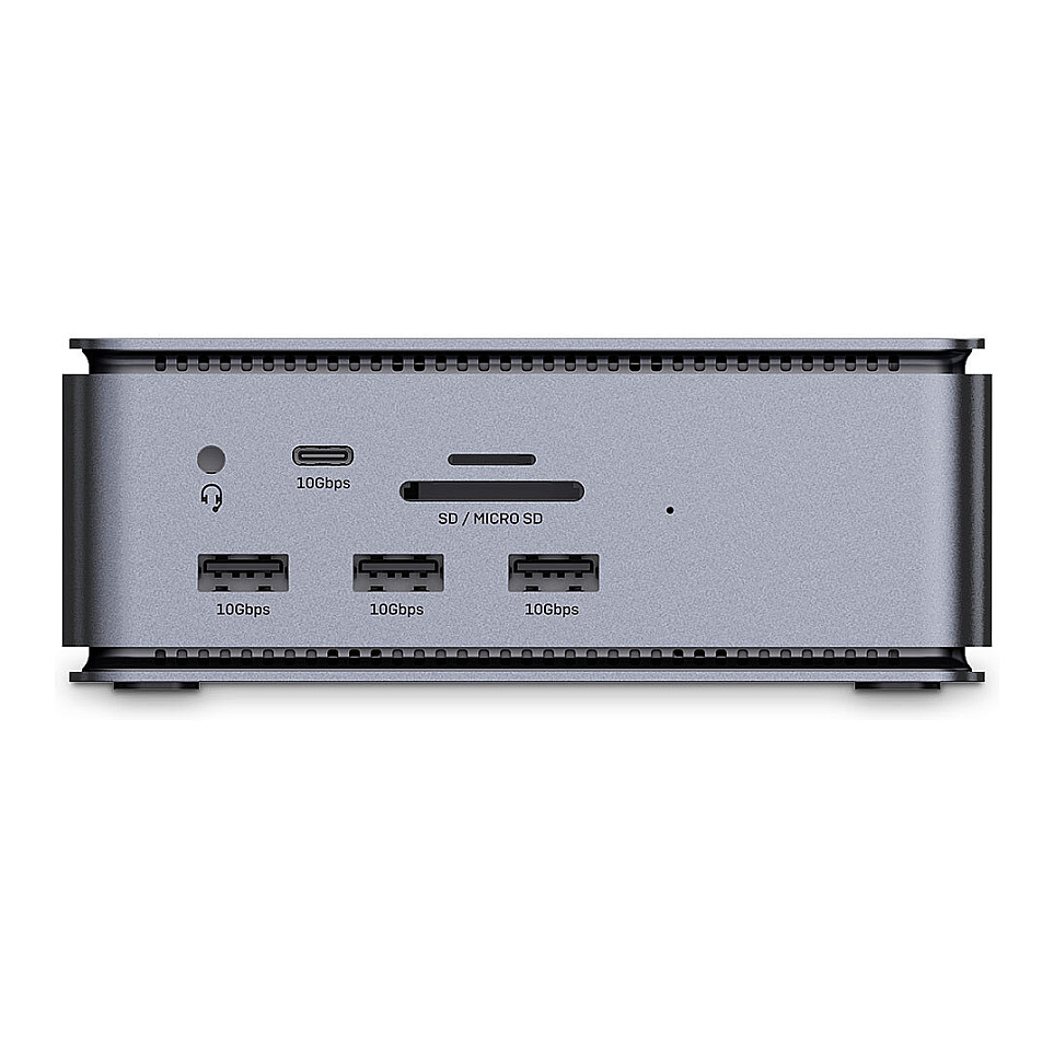 Docking stanica LINDY DST-Pro (USB-C, HDMI, DP, USB-C, GigE, 10 GigE)-6