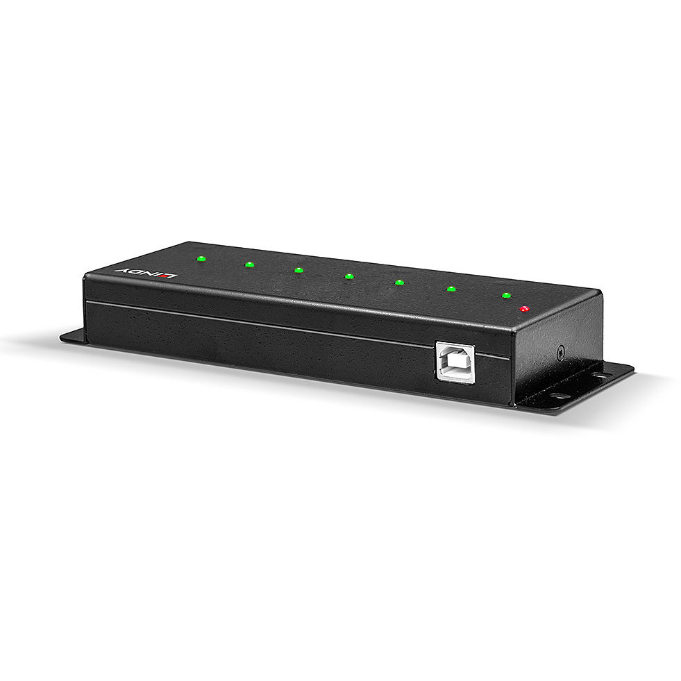 I/O HUB USB2 7PORT/42794 LINDY-6