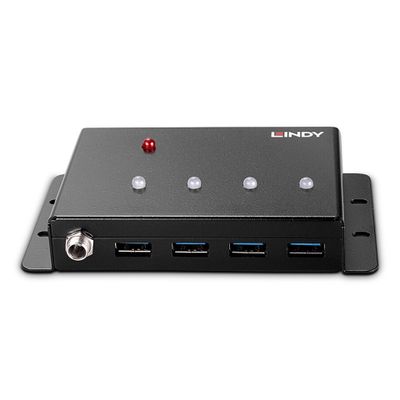 USB Hub LINDY 4-portni USB 3.0, 43374-0