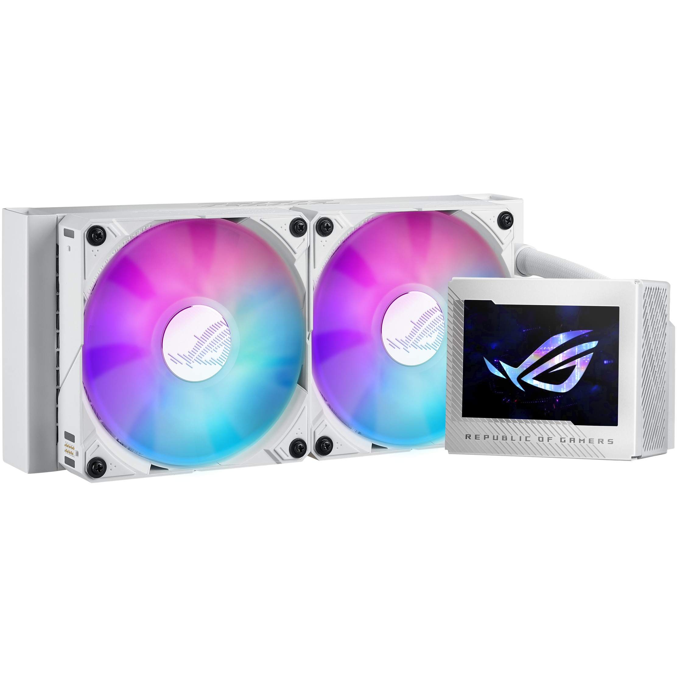 Vodeno hlađenje procesora ASUS ROG RYUJIN III 240 ARGB - White Edition-1