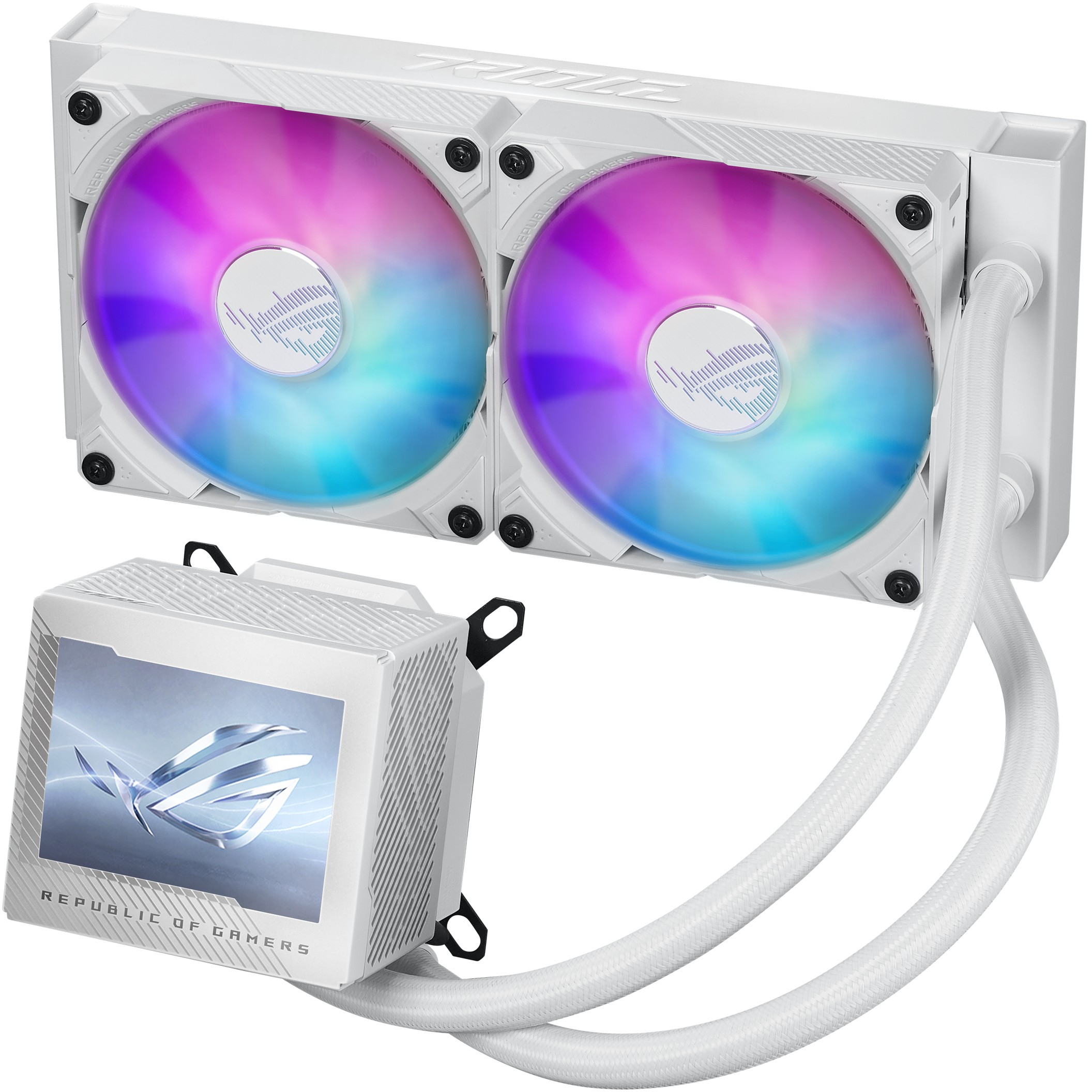 Vodeno hlađenje procesora ASUS ROG RYUJIN III 240 ARGB - White Edition-3