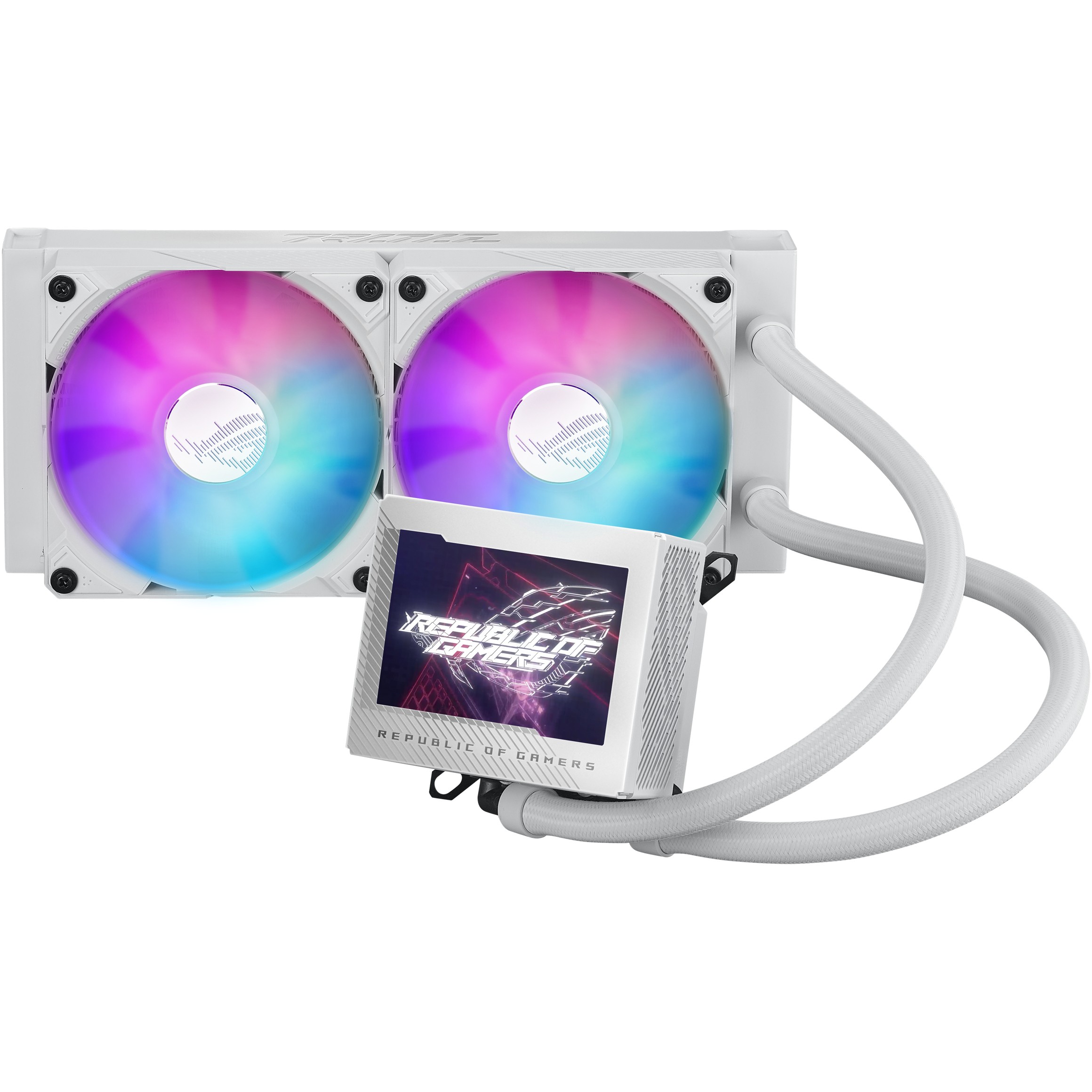 Vodeno hlađenje procesora ASUS ROG RYUJIN III 240 ARGB - White Edition-4