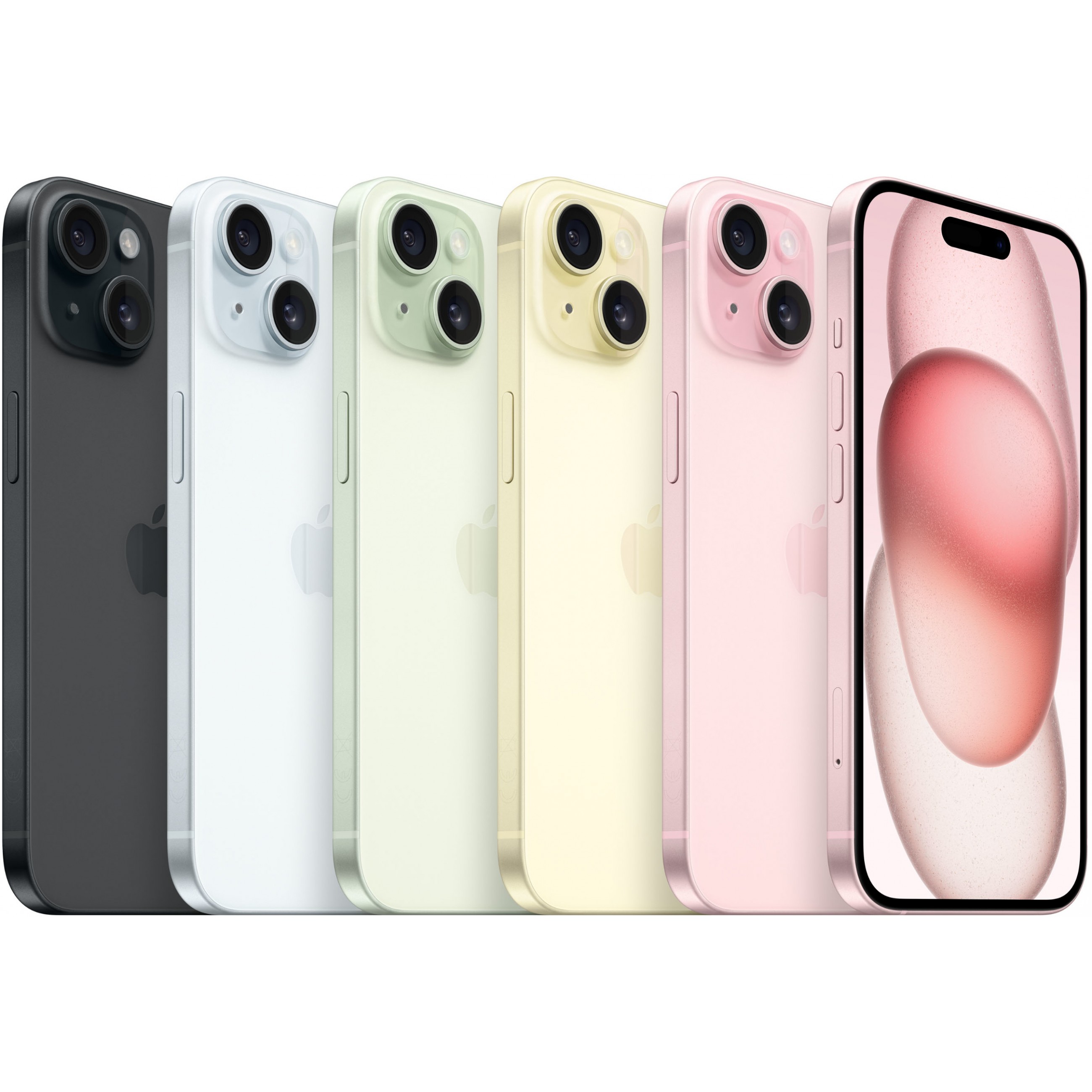 Pametni telefon iPhone APPLE 15 (5G, 256 GB, GSM) crna-7