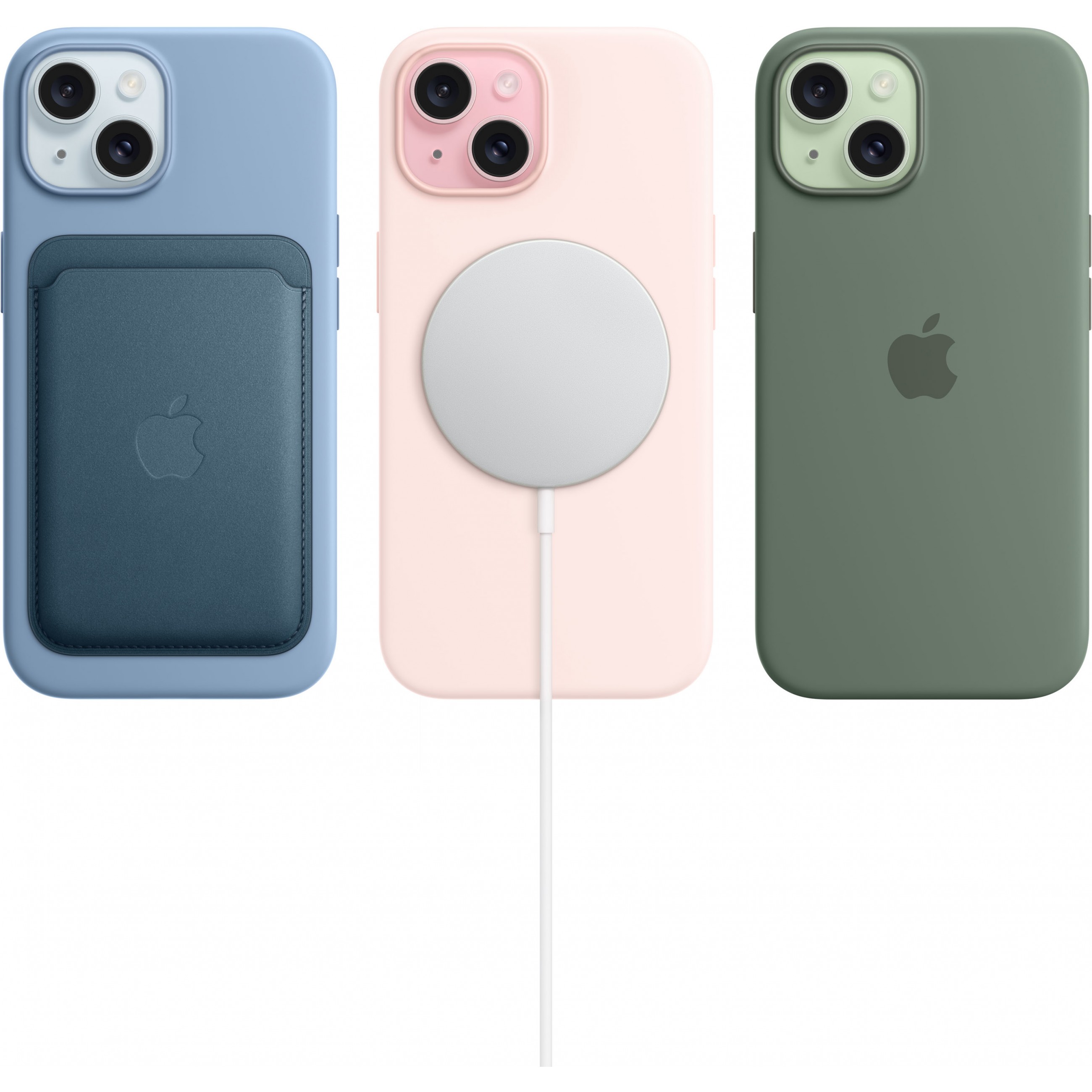 Pametni telefon iPhone APPLE 15 (5G, 256 GB, GSM) crna-8