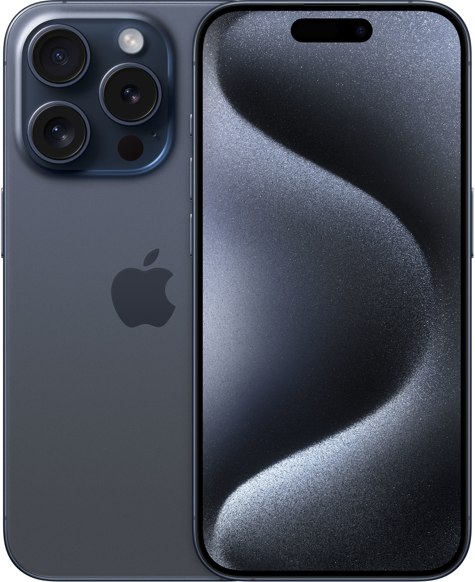 Mobitel APPLE iPhone 15 Pro 128 GB Blue Titanium-0
