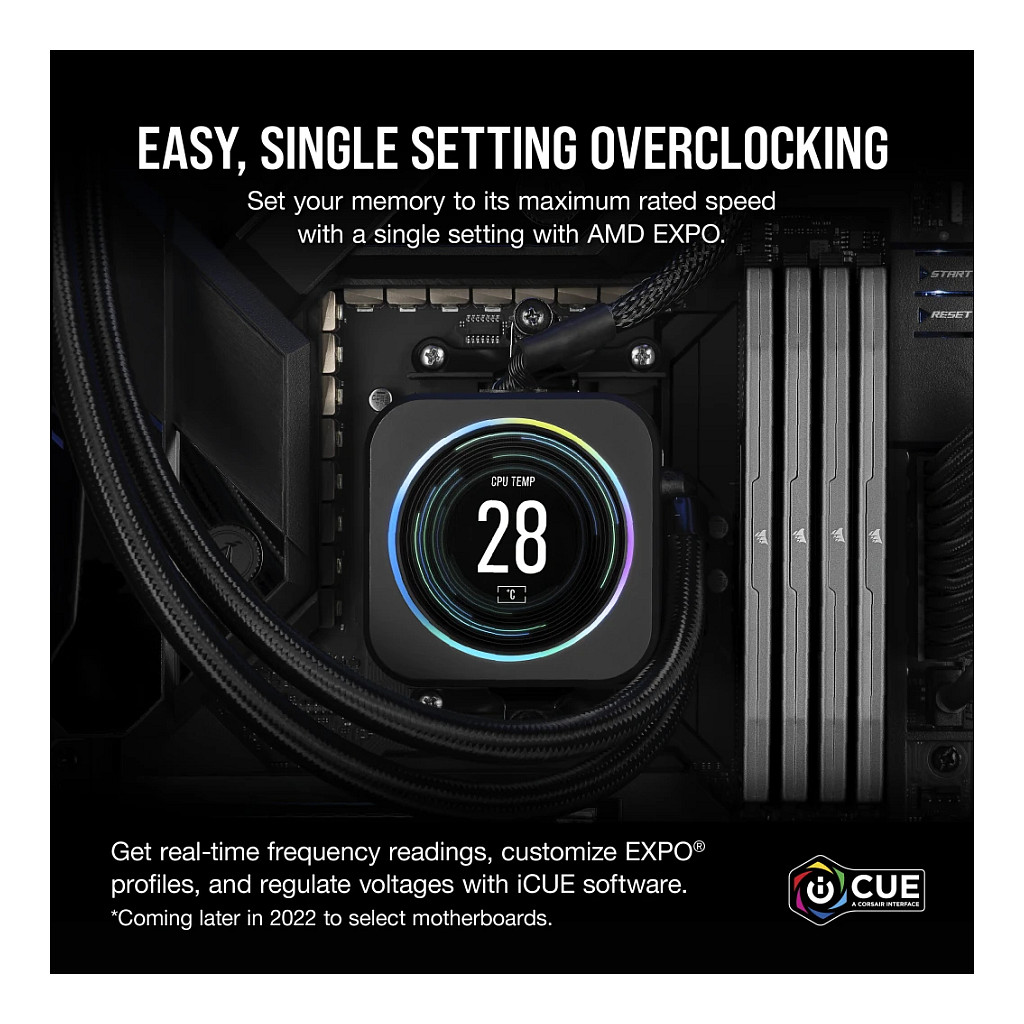 RAM CORSAIR VENGEANCE K2 (ddr5, 32 gb, 5600, c40)-7