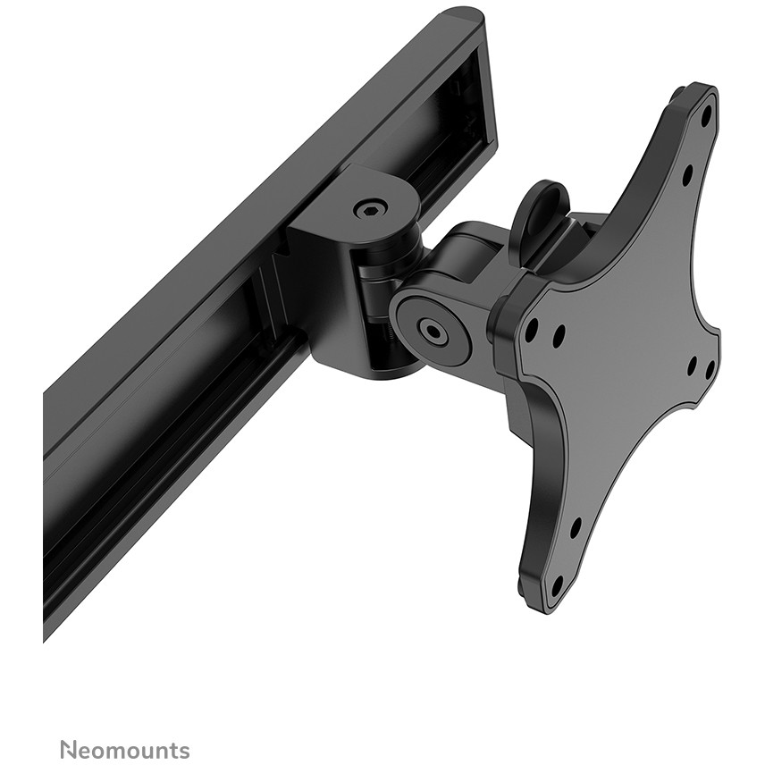Nosač za monitor stolni NEOMOUNTS Dis Public Mount DS75S-950WH2 (2 monitora, po nosaču 17"- 32", do 8 kg, nagib +60° -60°, zkret +90° -90°, rotacija+180° -180°)-15