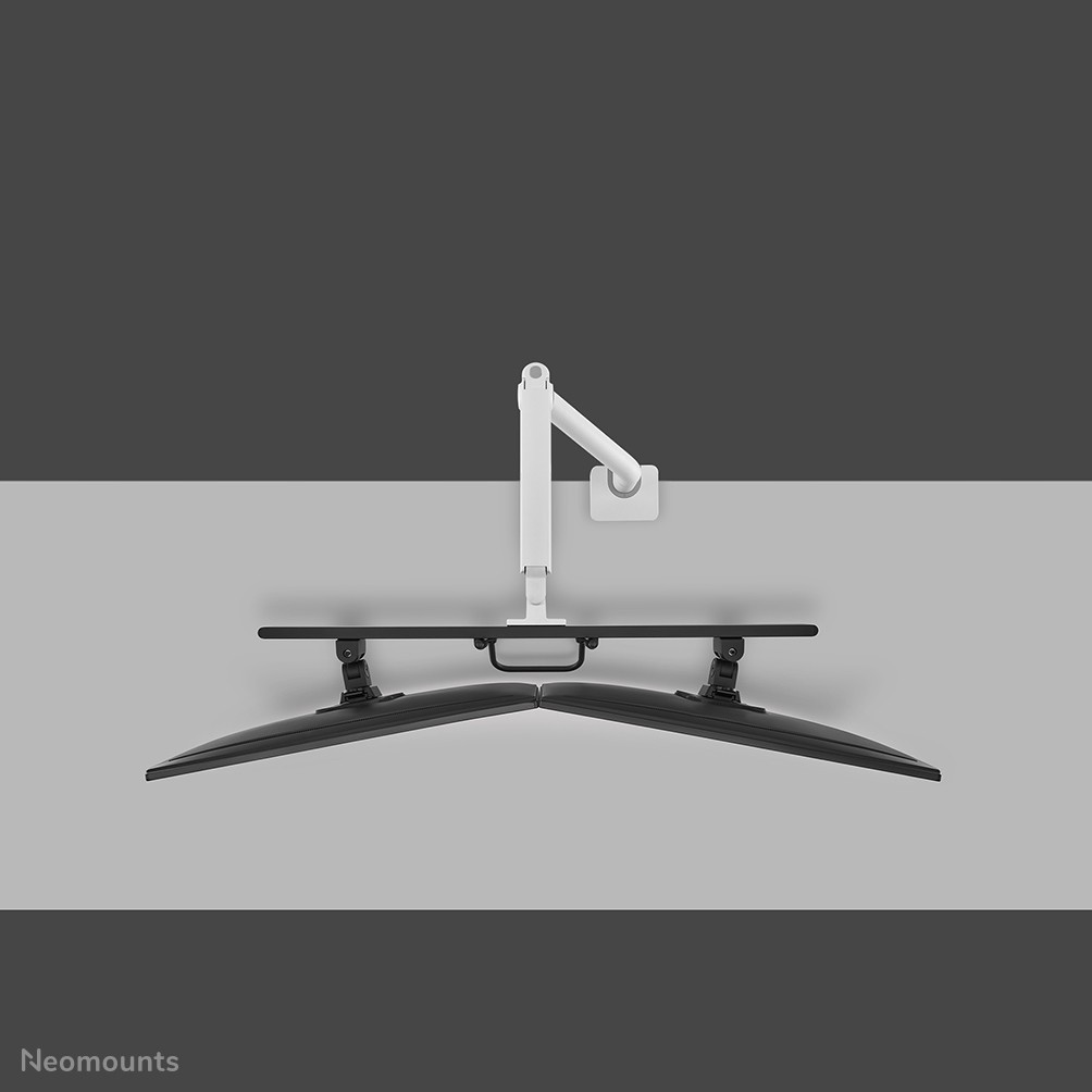 Nosač za monitor stolni NEOMOUNTS Dis Public Mount DS75S-950WH2 (2 monitora, po nosaču 17"- 32", do 8 kg, nagib +60° -60°, zkret +90° -90°, rotacija+180° -180°)-25