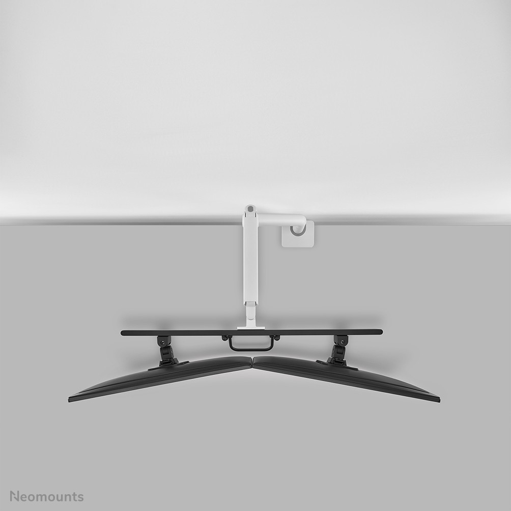 Nosač za monitor stolni NEOMOUNTS Dis Public Mount DS75S-950WH2 (2 monitora, po nosaču 17"- 32", do 8 kg, nagib +60° -60°, zkret +90° -90°, rotacija+180° -180°)-26