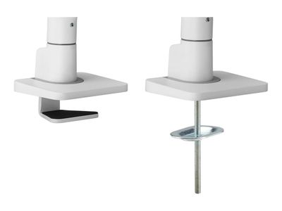 Nosač za monitor stolni NEOMOUNTS Dis Public Mount DS75S-950WH2 (2 monitora, po nosaču 17"- 32", do 8 kg, nagib +60° -60°, zkret +90° -90°, rotacija+180° -180°)-9