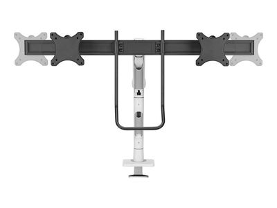 Nosač za monitor stolni NEOMOUNTS Dis Public Mount DS75S-950WH2 (2 monitora, po nosaču 17"- 32", do 8 kg, nagib +60° -60°, zkret +90° -90°, rotacija+180° -180°)-3