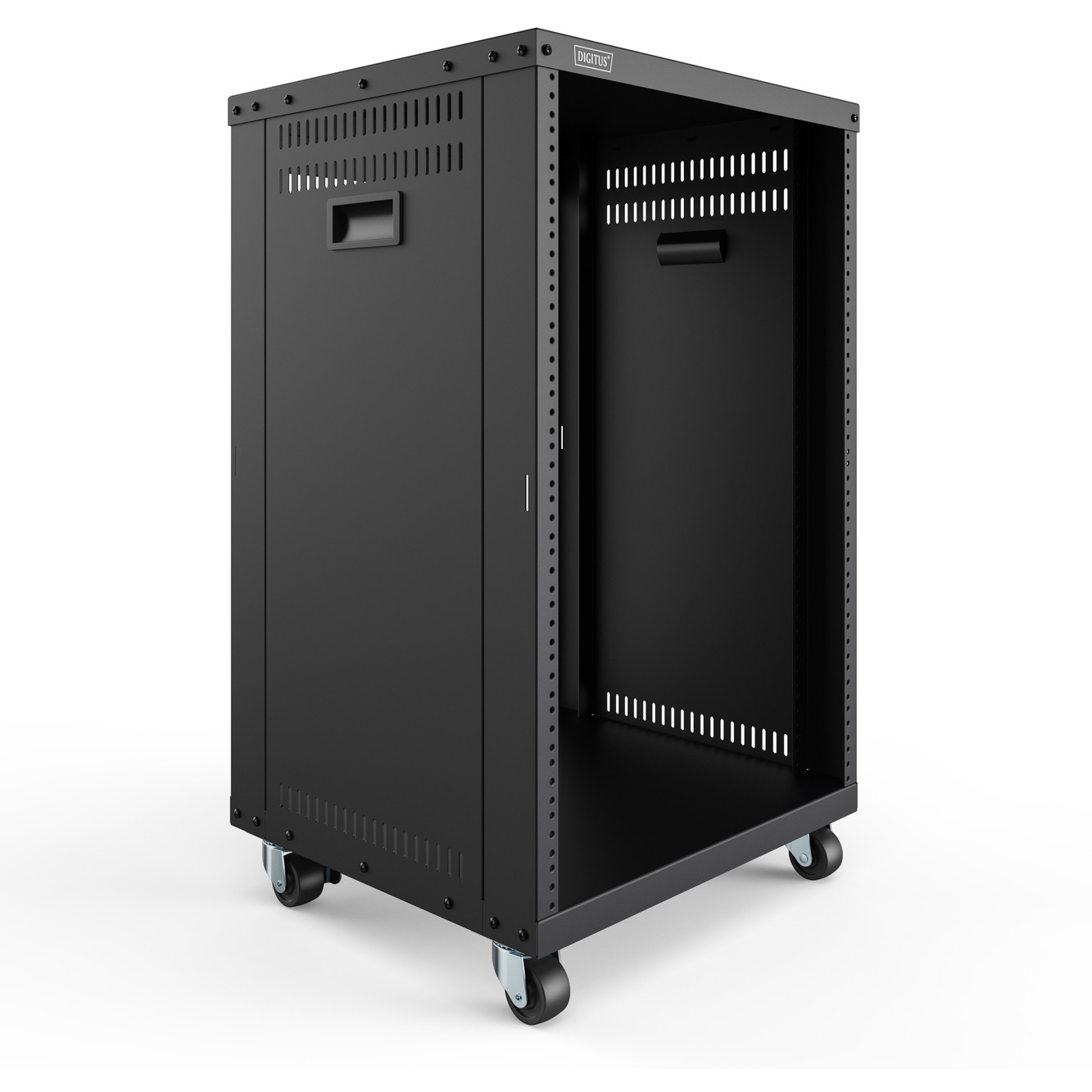 Mrežni ormar DIGITUS 220067 (19" rack, čelik, nosivost 136 kg)-2