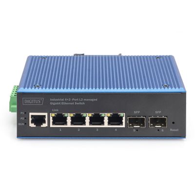 Mrežni switch DIGITUS Gigabit Ethernet Industrial 4+2