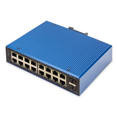 Switch DIGITUS Gigabit Ethernet 16+2 (industrijski)-3