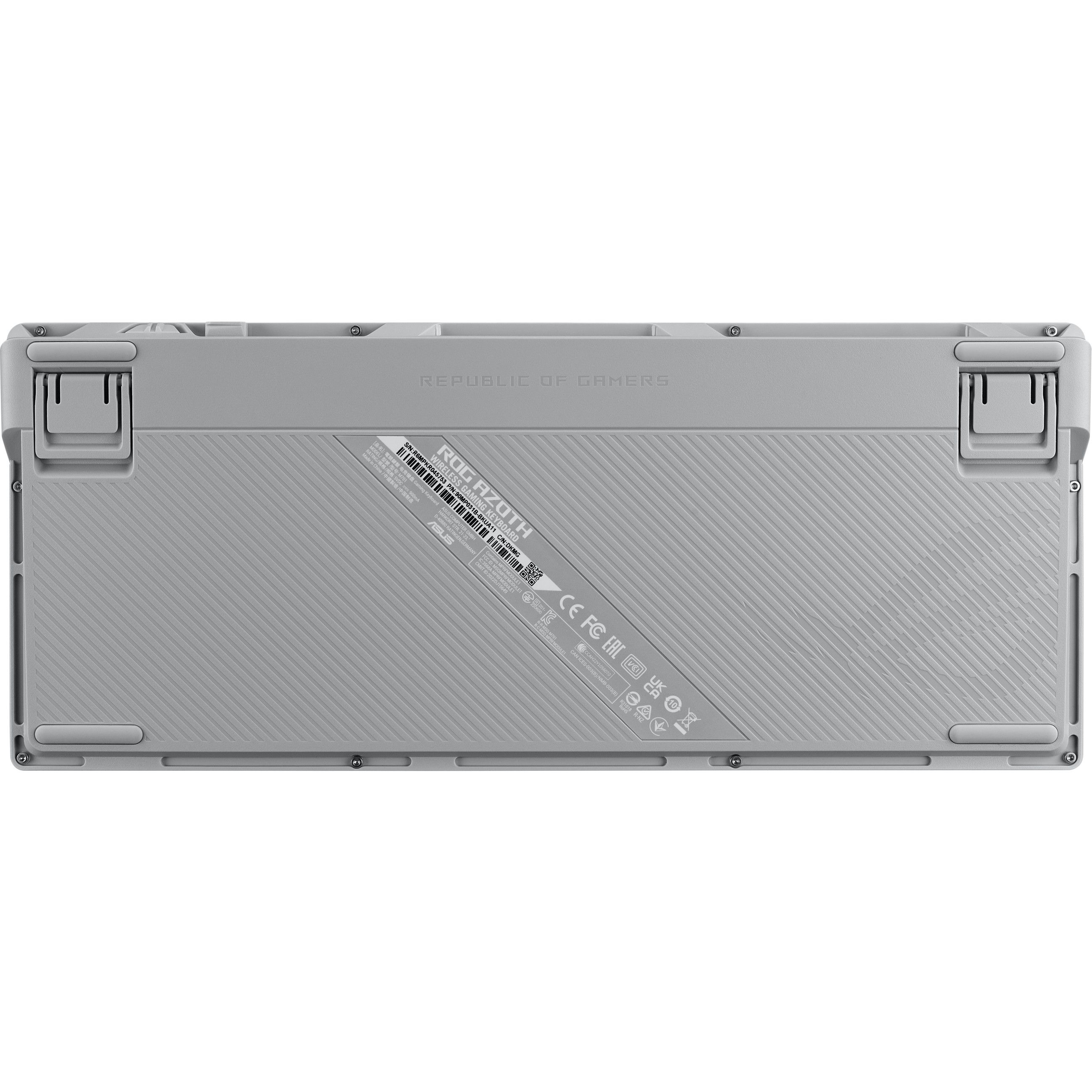 Tipkovnica ASUS ROG Azoth bijela - njemački raspored tipki – internacionalna non HR tipkovnica-10
