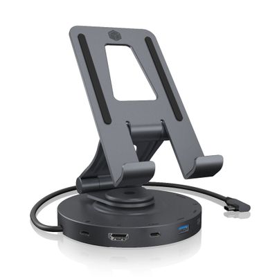 Stalak ICY BOX ZUB za tablet i pametni telefon s dokom-3