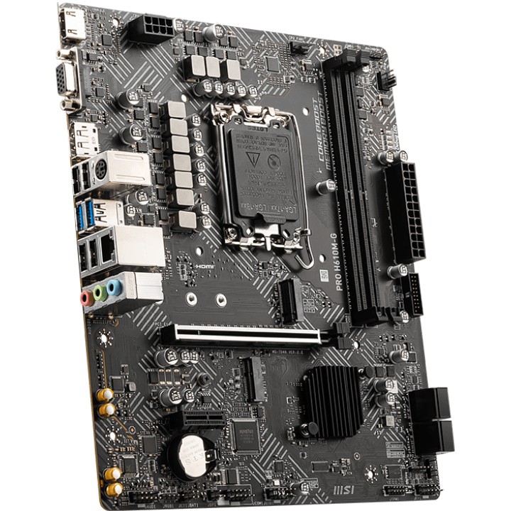 Matična ploča MSI PRO H610M-G DDR5 (socket LGA 1700, Micro ATX, Intel H610, DDR5)-6