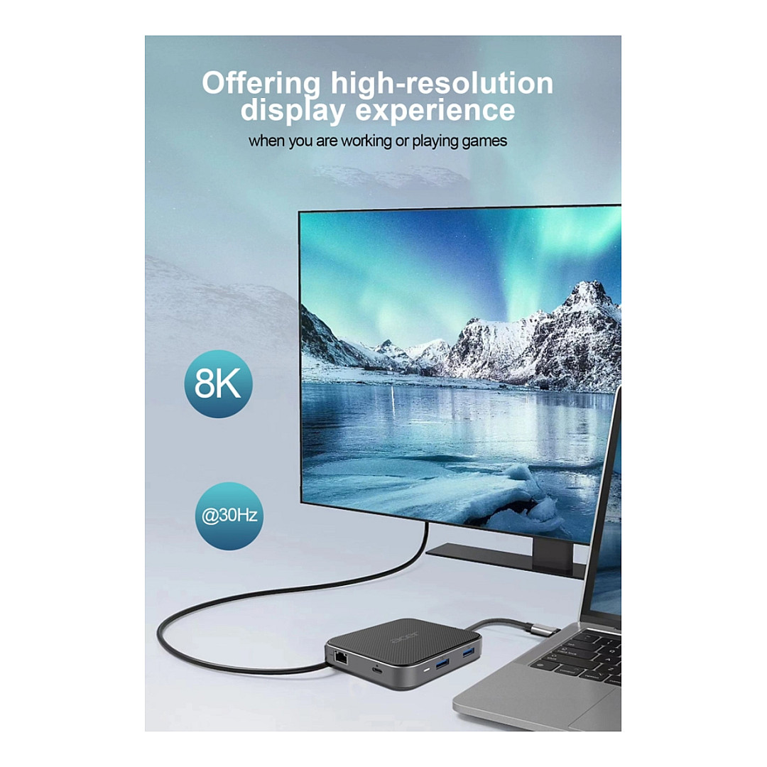 USB hub ACER NB ACC 7-u1 (USB4 8K Multi Display hub)-6