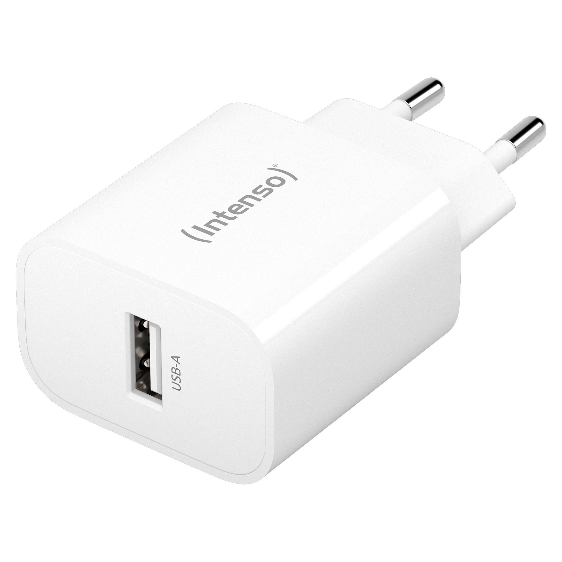 Punjač INTENSO Adap Intenso USB-A White (5 W, 1 A, Europlug)-0