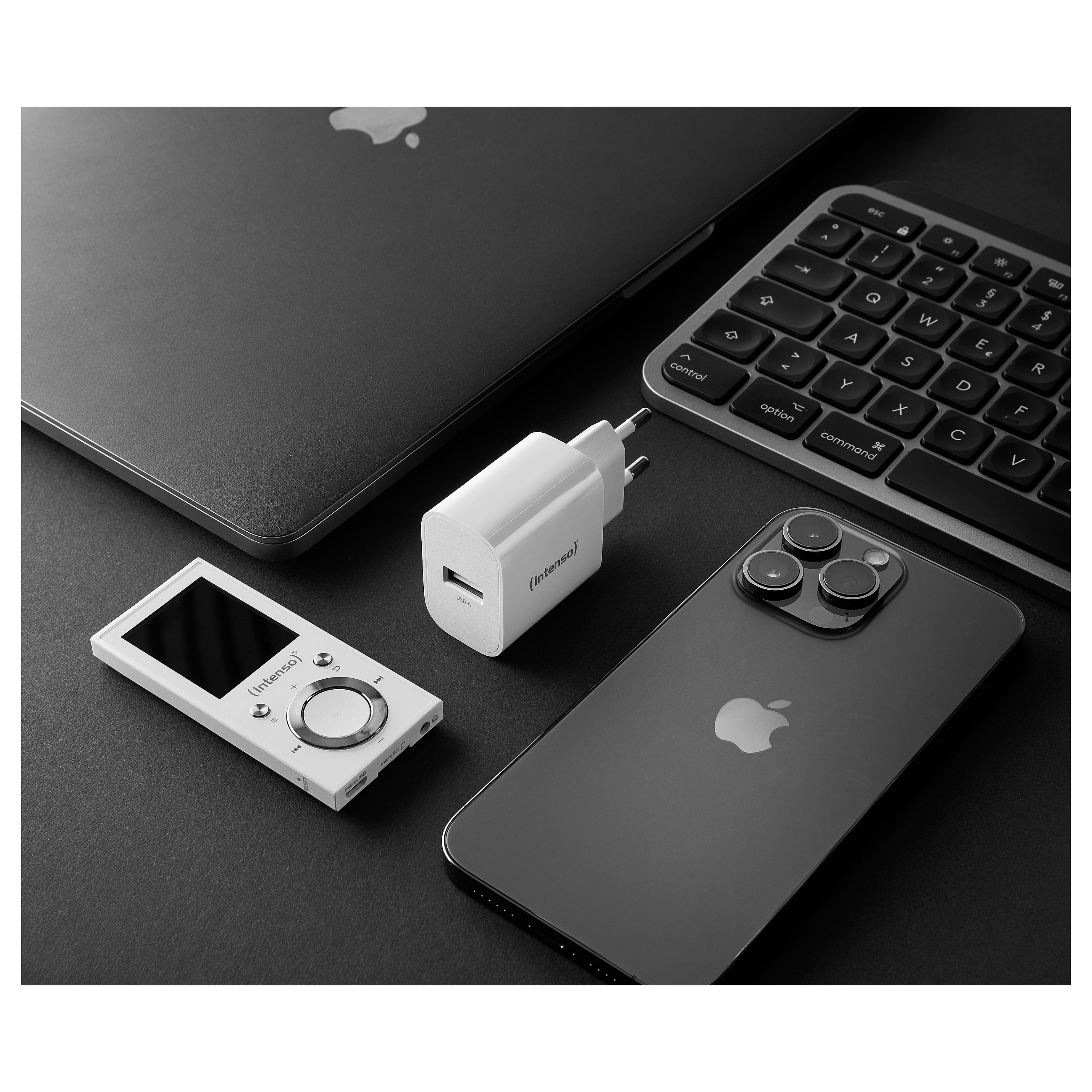 Punjač INTENSO Adap Intenso USB-A White (5 W, 1 A, Europlug)-4