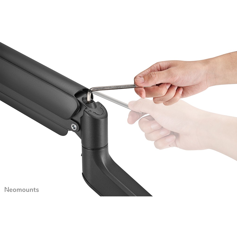 Neomounts DS70PLUS-450BL1 mounting kit - full-motion - for curved LCD display - crna-23
