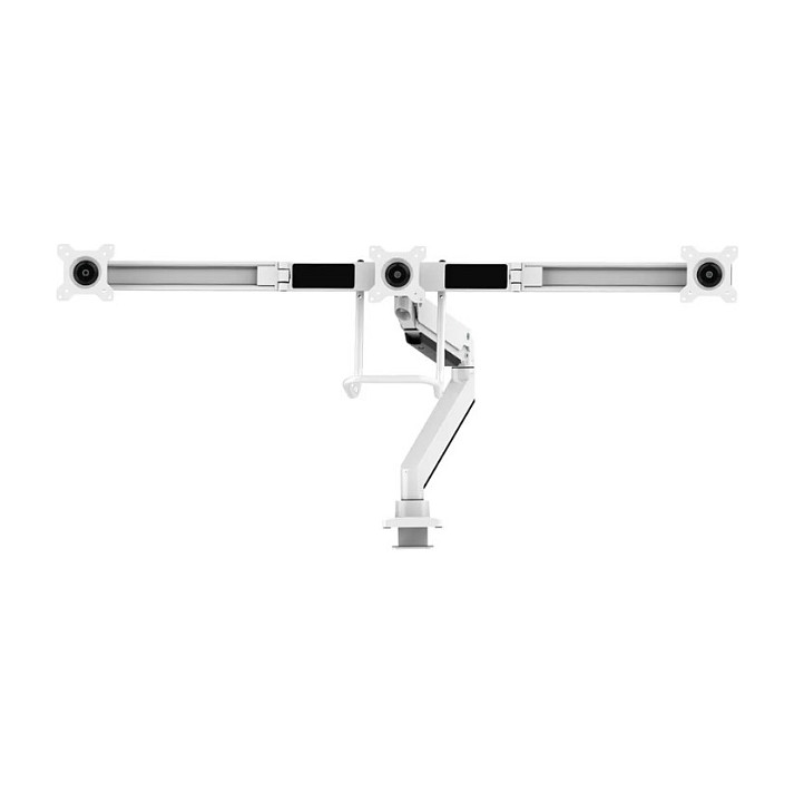Stalak za monitor NEOMOUNTS NM-D775DX3 za 3 monitora 10"-27" s plinskom oprugom, bijeli-13