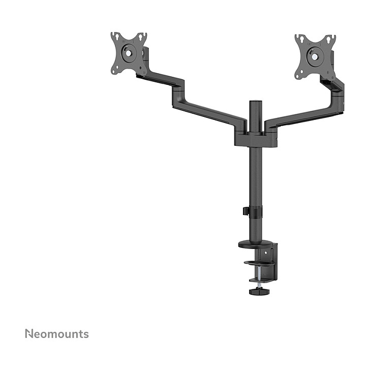 Montiranje kit Neomounts DS60-425BL2 - full-motion - za 2 monitora - crna-10