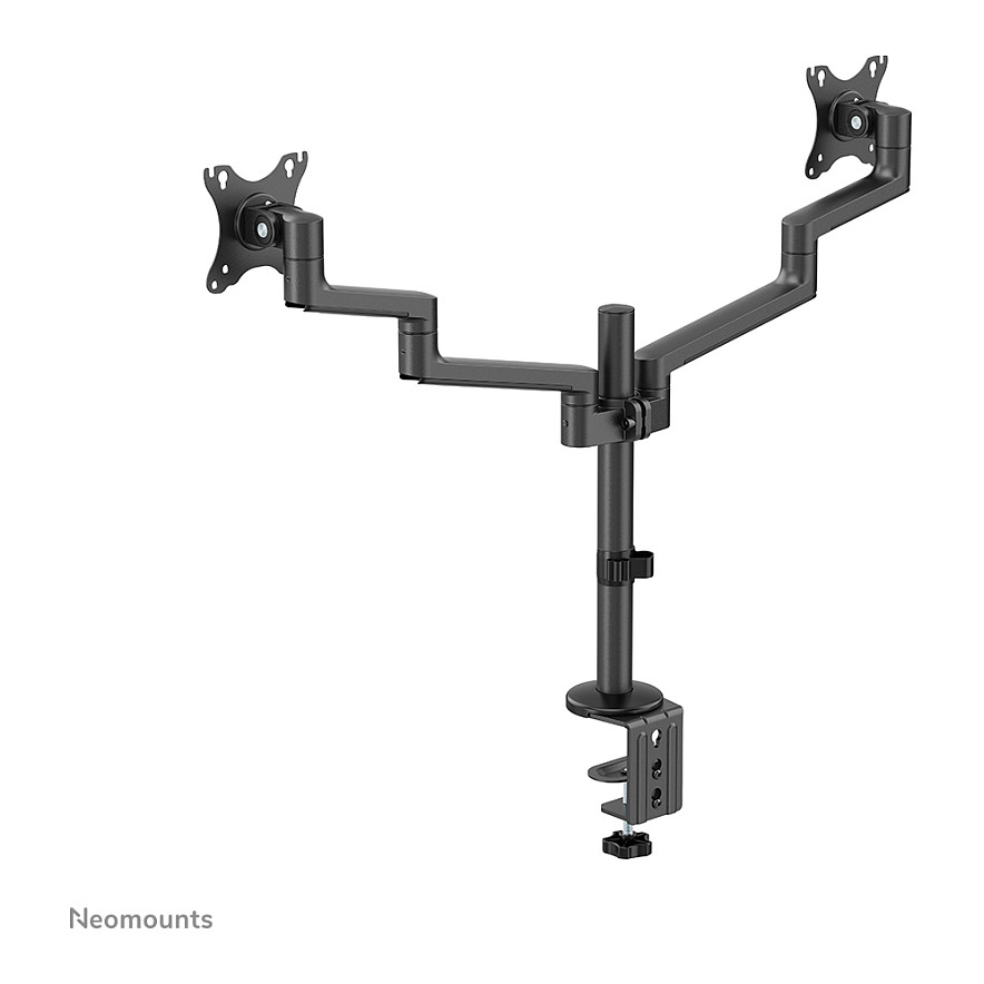 Montiranje kit Neomounts DS60-425BL2 - full-motion - za 2 monitora - crna-16