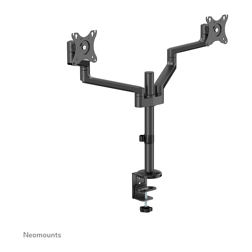 Montiranje kit Neomounts DS60-425BL2 - full-motion - za 2 monitora - crna-17