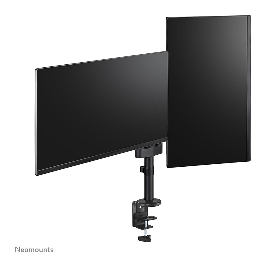 Montiranje kit Neomounts DS60-425BL2 - full-motion - za 2 monitora - crna-22