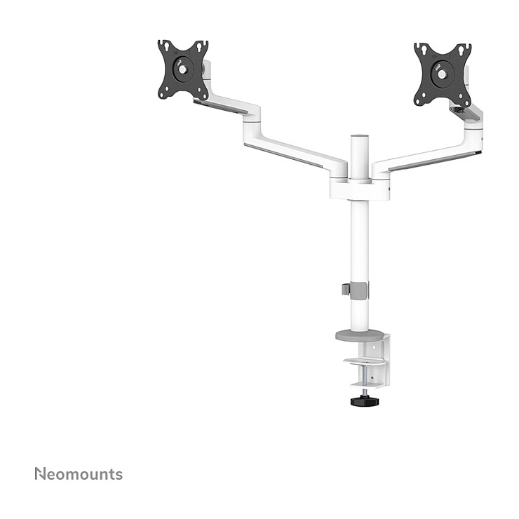 Montiranje kit Neomounts DS60-425WH2 za 2 monitora - bijeli-10