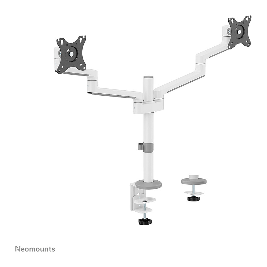 Montiranje kit Neomounts DS60-425WH2 za 2 monitora - bijeli-16