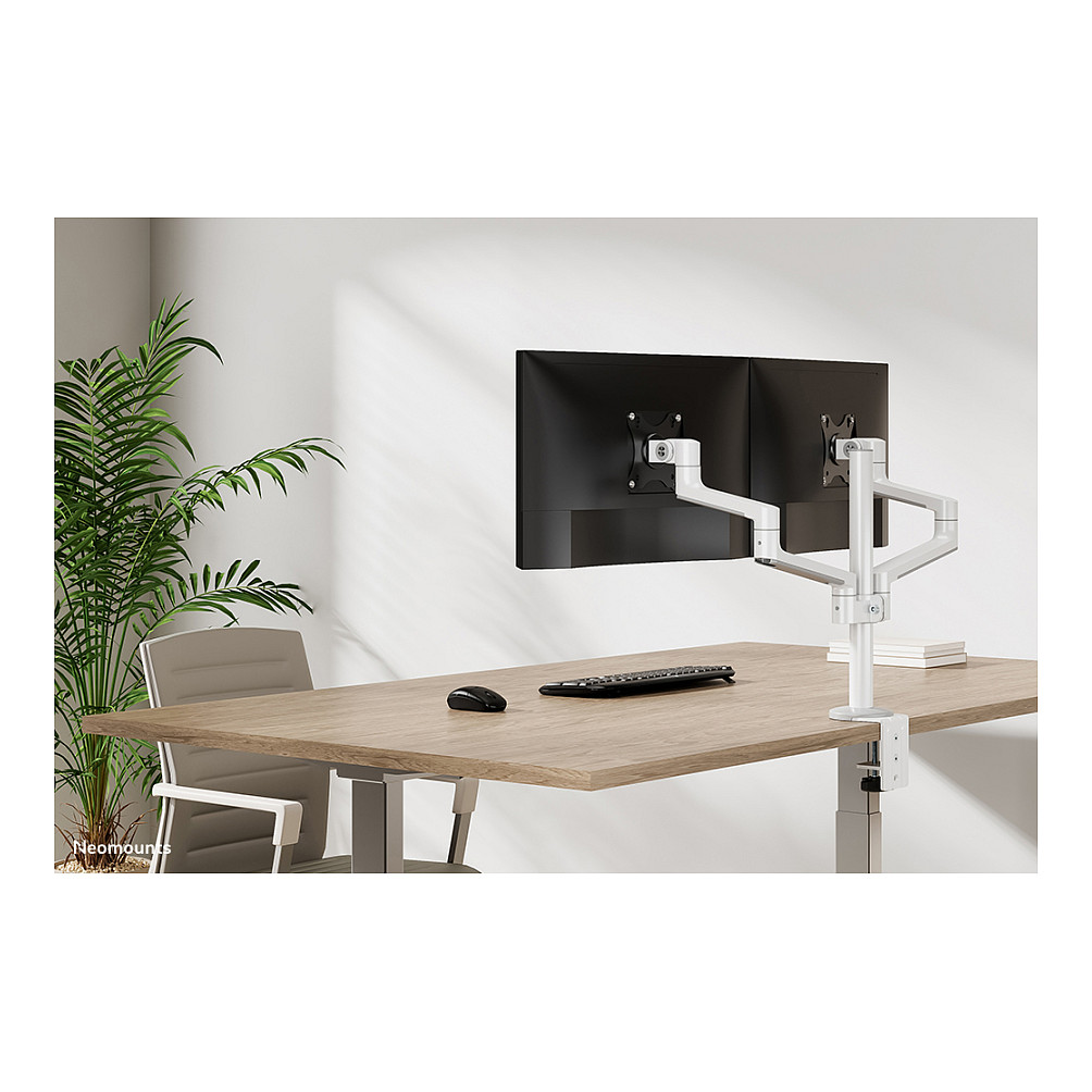 Montiranje kit Neomounts DS60-425WH2 za 2 monitora - bijeli-19