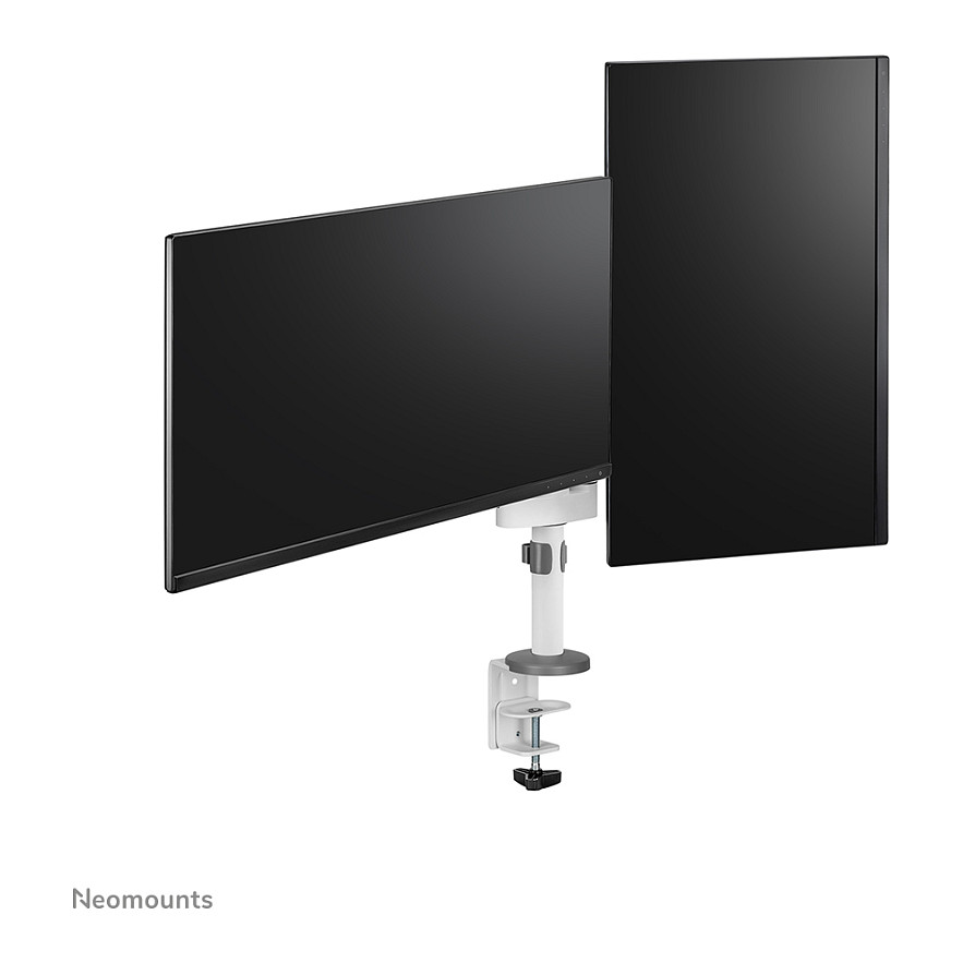 Montiranje kit Neomounts DS60-425WH2 za 2 monitora - bijeli-22