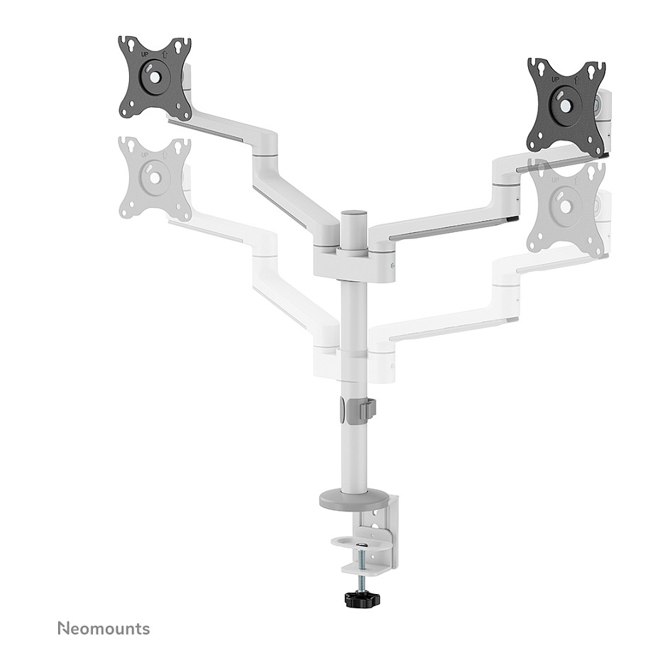 Montiranje kit Neomounts DS60-425WH2 za 2 monitora - bijeli-24