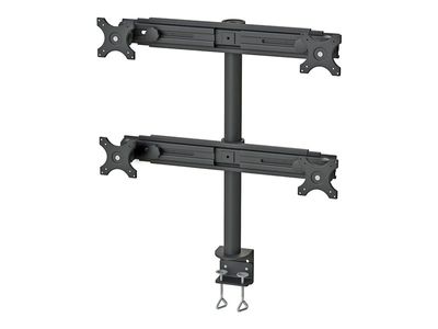 Stolni nosač za 4 monitora NEOMOUNTS FPMA-D700D4, do 30 inča, crna boja-2