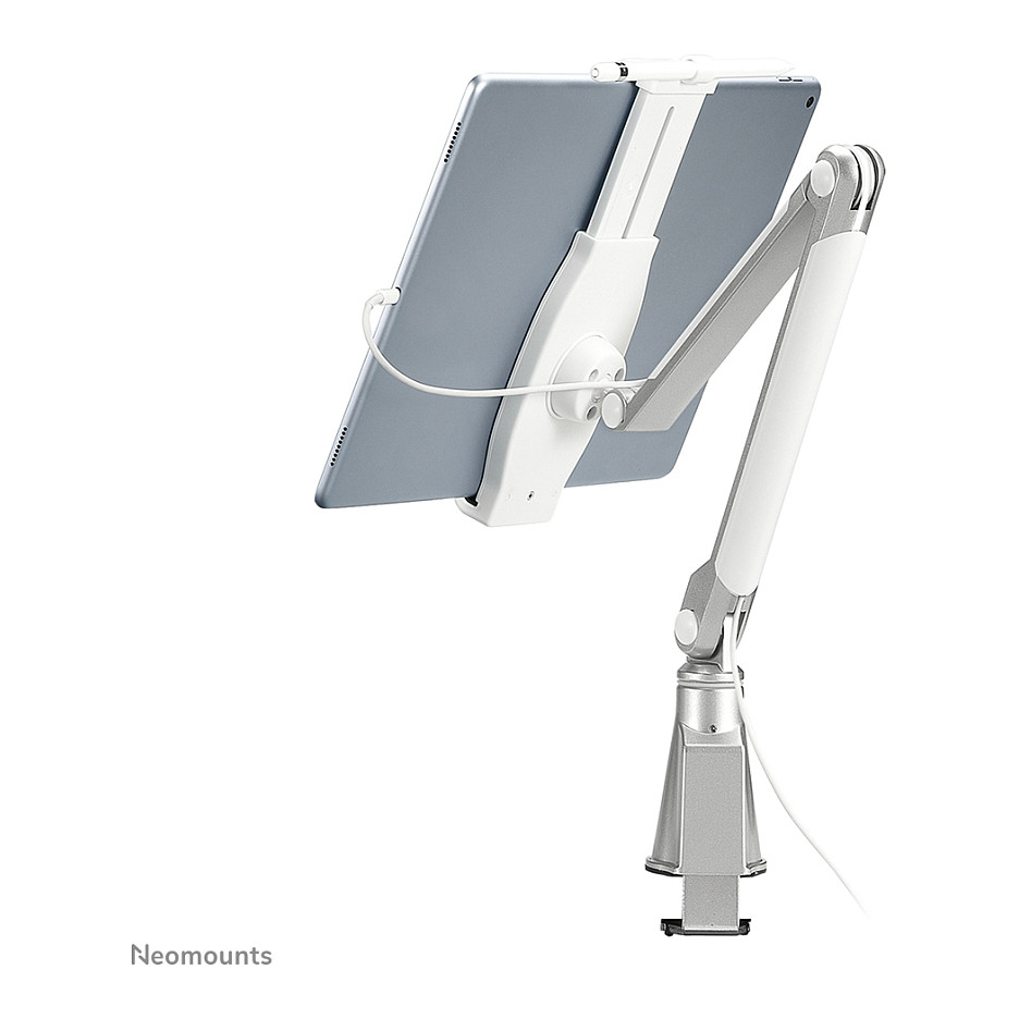 Neomounts TABLET-D100 mounting kit - full-motion - for tablet - silver-9