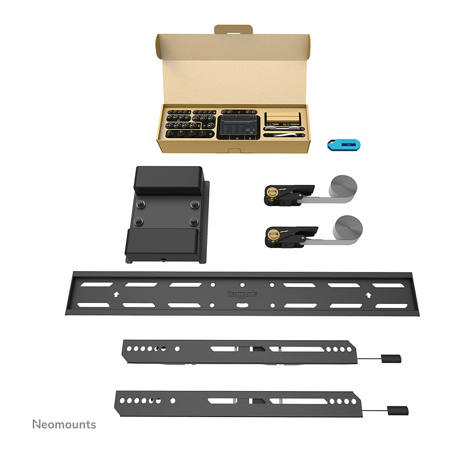 Stupni nosač za TV NEOMOUNTS WL30S-910BL16 (za ekrane do 75", do 50 kg, VESA 200x100-600x400)-16