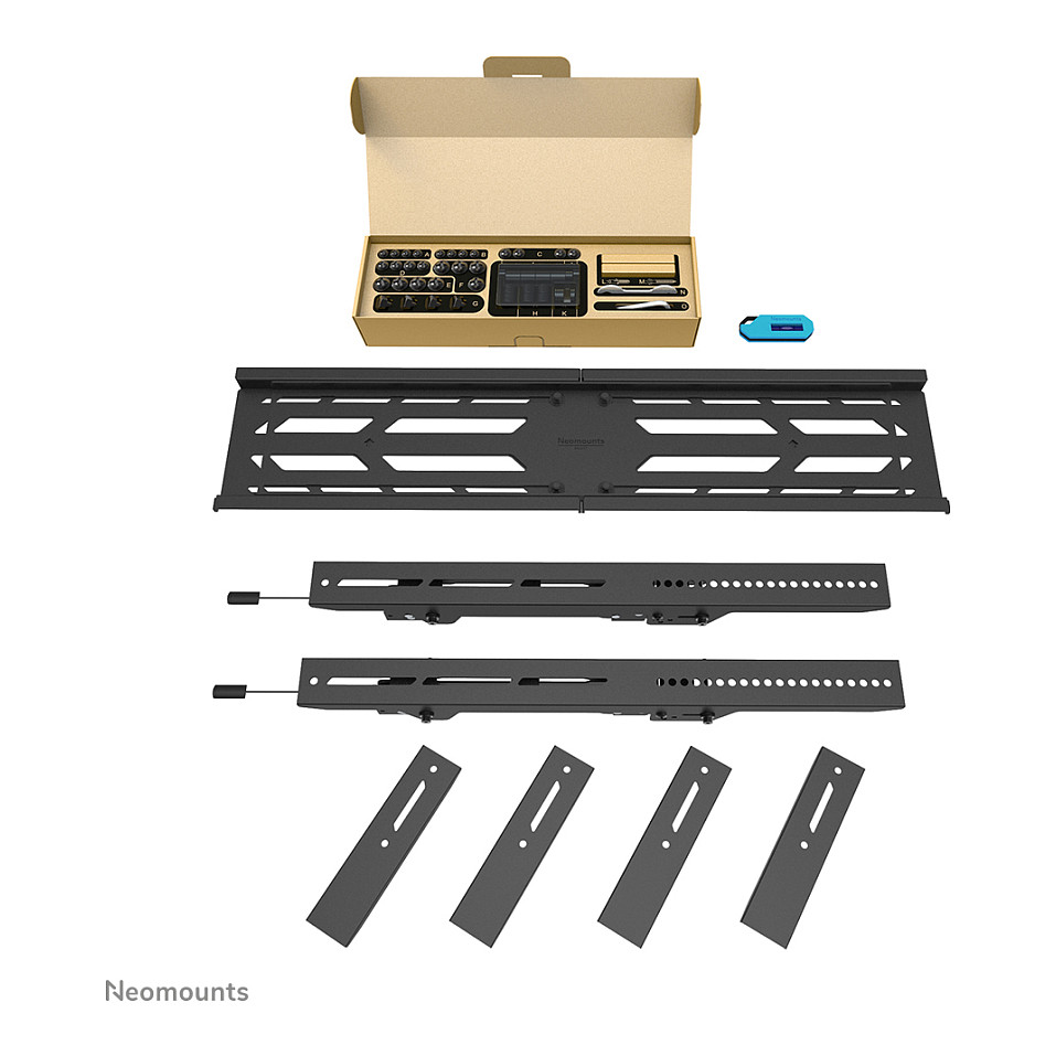 Montiranje kit Neomounts WL35S-950BL19 heavy-duty za ravne ekrane do 110" - crna-12