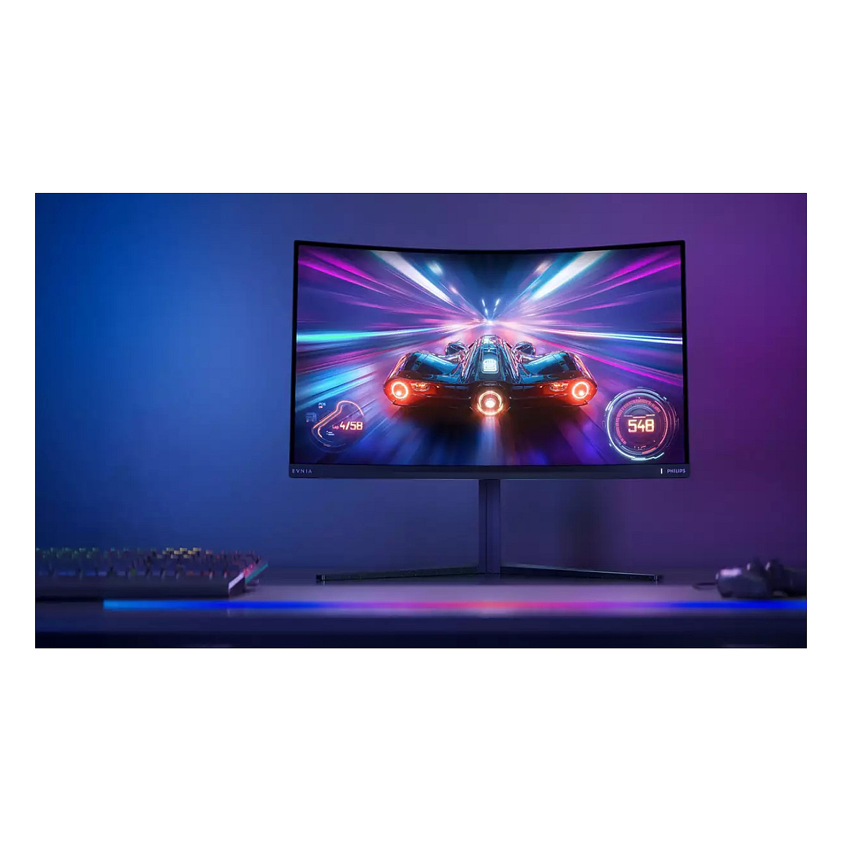 Monitor PHILIPS Evnia 5000 32M2C5500W 32" QHD curved HDR-32