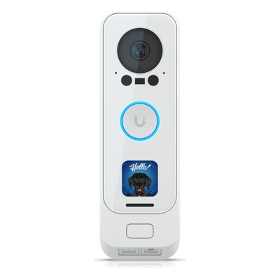 Pametno zvono UBIQUITI UniFi UVC-G4 Doorbell Pro PoE Kit (5MP glavna kamera, 8MP paket kamera, PoE)-0