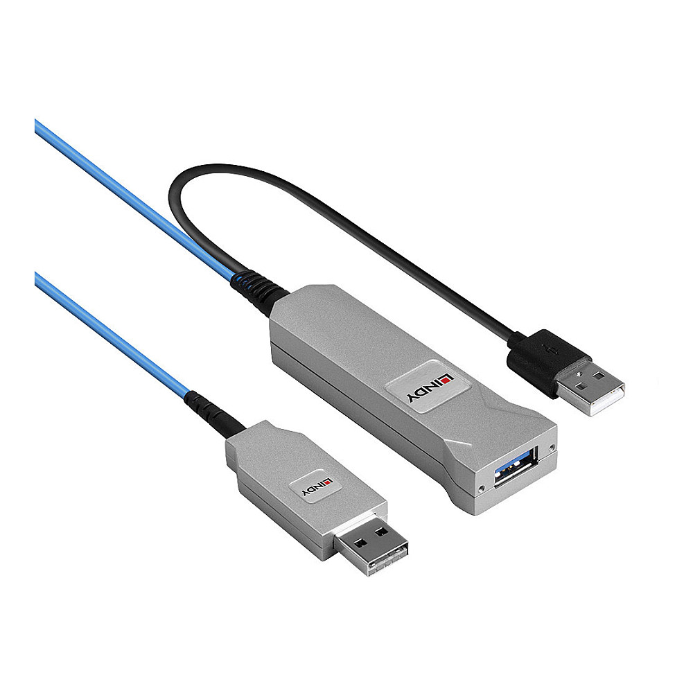 Optički USB 3.0 produžni kabel LINDY 43345 (30m, 5Gbps, A/A)-6