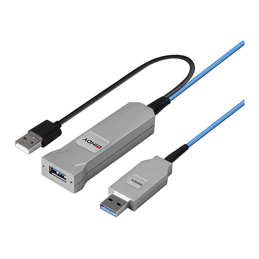 Optički USB 3.0 produžni kabel LINDY 43345 (30m, 5Gbps, A/A)-8