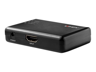 HDMI splitter LINDY 38357, 2-portni, 4K 30Hz-0